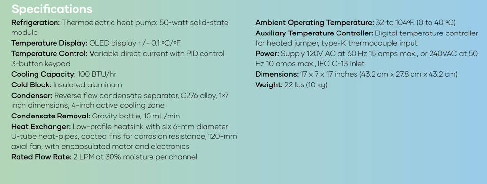 TEC-4000Hg specs